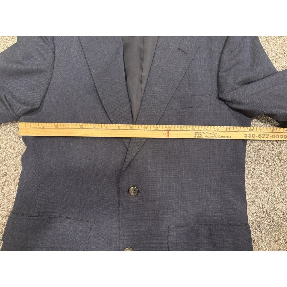 Brooks Brothers 37R Navy Blue Blazer Jacket‎ 2-Button Wool
